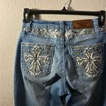 Westfield Eagle High Waist Boot Cut Jeans, Embroidered Light Wash Jeans 7 Blue Size undefined Photo 7