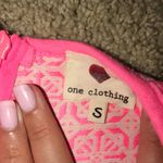 One Clothing  neon pink and white patterned shorts Photo 1