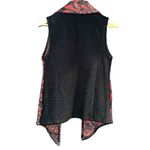 Anthropologie Dolan Wool Mohair Cardigan Vest Women's Size XS Artsy Lagenlook Red Photo 2