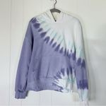 Wildfox White & Purple Tie Dye Hoodie L Photo 0