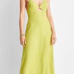 Future State Alani Noelle Lime Green Strappy Cutout Midi Slip Photo 0