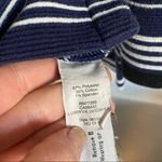 Madewell  • Navy Black White Gallerist Ponte Stripemix Striped Sweater Photo 78