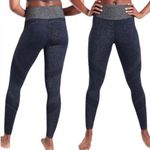 Athleta Twilight Tight Black Silver Sparkle Size Small Photo 1