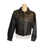 Indeed Genuine Leather Racer Moto Jacket Black Size M READ Classic Outerwear Size M Photo 13