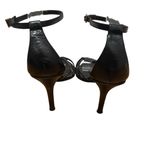 Via Spiga Sanny Strappy Ankle Strap High Heel Sandals Black Leather Women 10 Photo 6