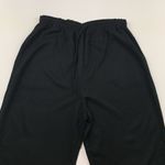Old Navy  Retro Black Lightweight Pull On Wide Leg Pants L Photo 1