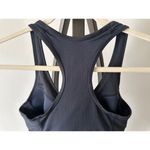 Nike  Women's Black Large Running Racer Back Tank Top Dri Fit Shelf Bra, Sport Photo 5