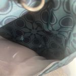 Eddie Bauer   Blue Green Floral  3Zip Travel Bag Light Crossbody Organizer Casual Photo 7