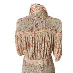 Free People  Bonnie Mini Dress Women XS See Through Floral BOHO Feminine‎ Sheer Photo 5