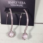 Simply Vera, Vera Wang 🆕 Simply Vera Vera Wang Crystal Dangle Earrings Photo 3