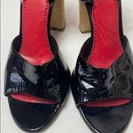 Moschino  Cheap and Chic black patent sandals Photo 2