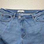 Abercrombie & Fitch A&F 90’s‎ Slim Straight Jean 31 Regular Criss Cross Asymmetric Medium Wash Photo 3