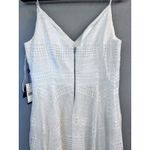 Adrianna Papell Dress Size 16 Ivory Lace NWT Handkerchief Skirt $249 MSRP Photo 6