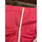 Talbots Petites Pink Cotton Blend Ankle Pants with Lace Up Detail Size 6P Photo 11