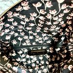 Urban Expression  Stella Fold Over Black Vegan Leather Clutch Gold Chain Strap Photo 9