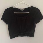Charlotte Russe Black Crop Top Photo 0