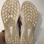 Adidas ‎ QT Racer Sport Women's Size 7 Cream Purple Running Shoes Art FY5679 Photo 9