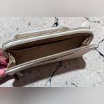 Time And Tru  Women's Double Zip Woven Wristlet Wallet DG4 Beige Photo 4