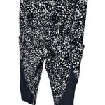 Athleta Spotty Up for Anything Crop Pockets Leggings Mesh Black Gray M Photo 9