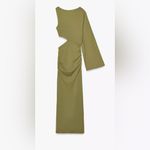 ZARA  cut out midi dress Photo 4