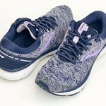 Brooks Ghost 11 Women’s Blue Purple Lace Up Athletic Running Shoes Size 9.5 Photo 0