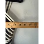 Anthropologie  Maeve 2010s Striped Crossneck Black Going Out Bandage Dress Size 4 Photo 8