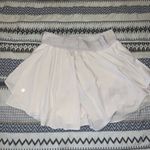 Lululemon  Court Rival High Rise Skirt *Tall White sz 8‎ Photo 1