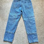 LIONESS  Women's Straight Leg Blue Jeans Photo 5