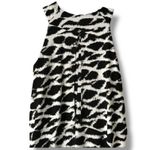 Rafaella  Womens Dress Size S Black White Tie Dye Flounce‎ Deep V Neck Maxi Photo 5