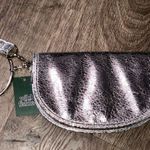 Wild Fable NWT! Wristlet Bag Metallic Silver W Strap Or Hoop Handle Photo 1