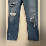 Abercrombie & Fitch Ultra High Rise Mom Jeans Distressed Size 28 Photo 1