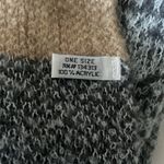 Hooded open front boxy poncho style cardigan with a 22” slit on each side. Size undefined Photo 4