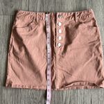 Forever 21  Pink Button Up Skirt Size M Photo 4