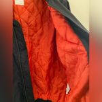 Subdued inner padded Winter Cropped Jacket. Unisex. Black Size L Photo 4