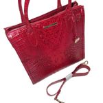 Brahmin NWT Caroline in Heartbreaker Red Melbourne Leather Satchel Purse Photo 5
