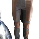 BCBG Riding Pants Brown Gray Zipped Ankles Women's Size Small Photo 0