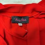 Hanna Nikole Elegant Red Mock neck bow tie Women's Blouse Size 18W Photo 6