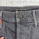 MOTHER The‎ Vegabond Mini Fray in Party Favors Size 28 Black Photo 1