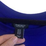 Jones New York  1XL blue long sleeve sweater Photo 1