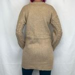 A New Day A.N.D.  Women's Cable Knit Sweater Dress XS Extra Small Tan Brown Cozy Photo 1