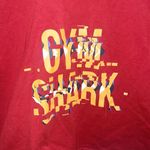 Gymshark Women’s Red Graphic Spell Out Crop Top Photo 2