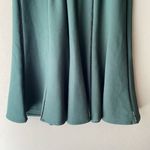 Adelyn Rae  sz S Forrest green open mesh striped sheath dress‎ Photo 8