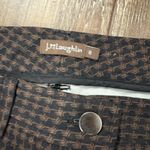 J. McLaughlin  Houndstooth Becca Slim Fit Legging Stretch Brown Black Pants 8 Photo 7