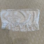 Free People Intimately White Floral Lace Bandeau Bralette Size Small Photo 1