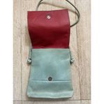 INAKI SAMPEDRO‎ Menora Leather Purse Green Photo 1