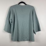 SUZY D Womens Sweater Top 2 US 14 Sage Green Casual Crew Neck Classic Pullover‎ Photo 5