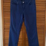 White House | Black Market Women’s Blue Denim Slim Ankle Jeans Sz 4R Photo 0