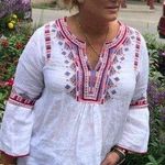 Johnny Was - Willow Flare Sleeve Boho Hippie Embroidered Workshop Festival Photo 0