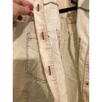 Thrill Jeans Cream Thrashed Grunge Distressed Shirt Jacket Shacket Raw Hem 3X Photo 4