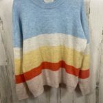Urban Outfitters  Striped Crewneck Sweater size S Multicolor Long Sleeve Cozy Photo 3